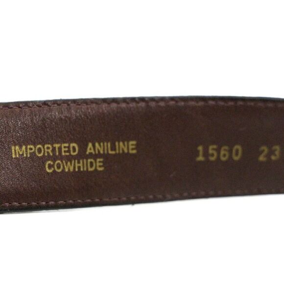 Pierre Cardin BROWN GENUINE LEATHER 1 1/8"Wd CASUAL DRESS MEN'S BELT 34/85 (X39 - Picture 10 of 12
